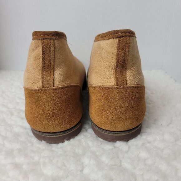 L.L. Bean Wicked Mens Ankle Boots Size 12 Shearling Lined Slipper Shoes Rare - Picture 4 of 8
